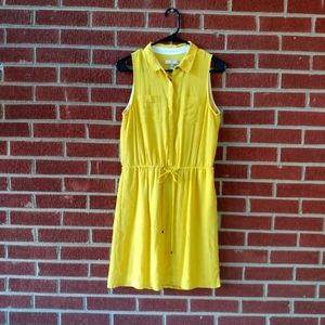 Banana Republic Yellow Dress Size 6